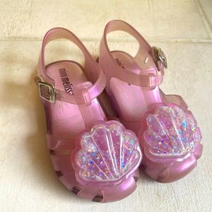 Mini melissa sandals